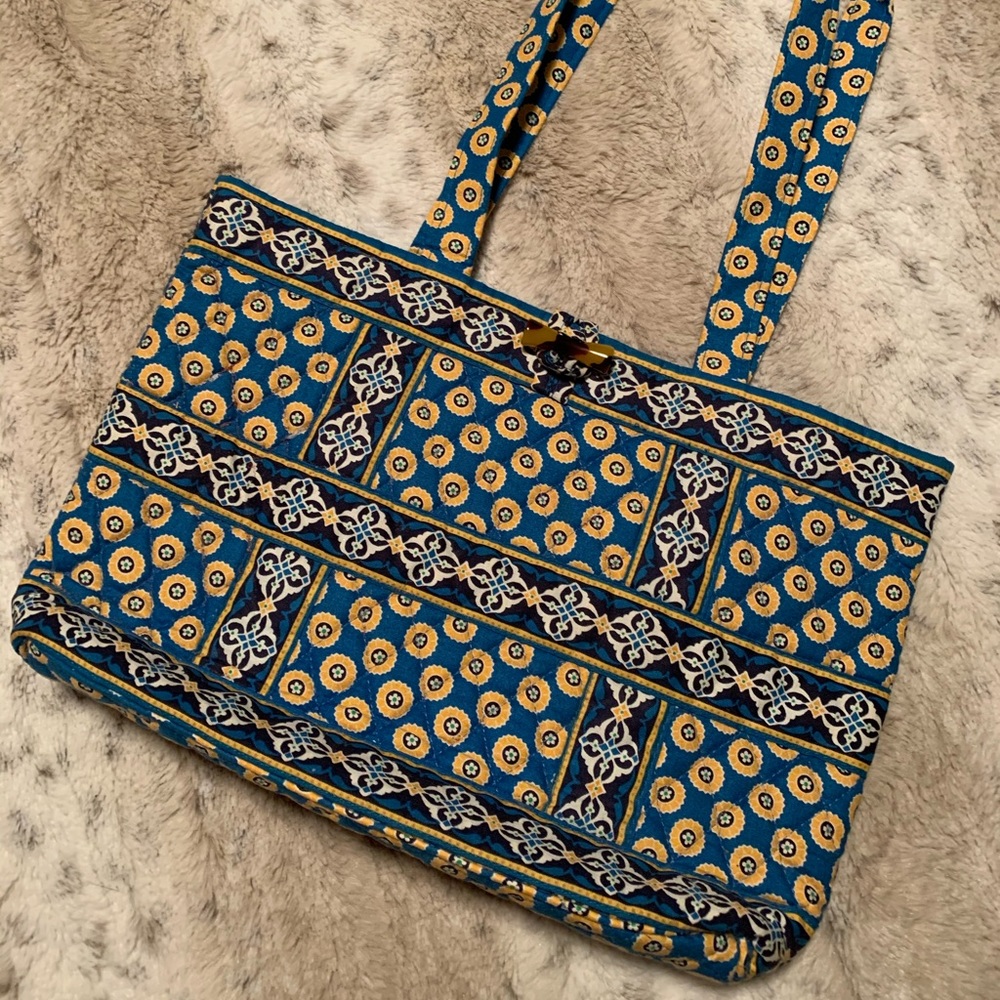 Vera Bradley Quilted Tote - Picture 3 of 11